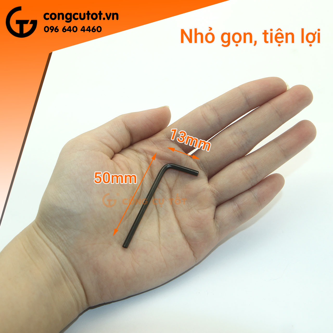 Thanh lục giác xiết áo mũi khoan 2.5mm