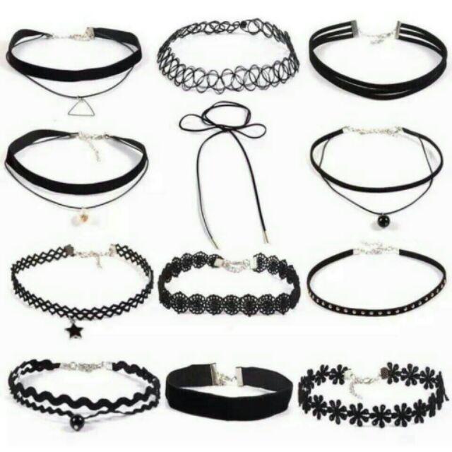 Set 12 mẫu choker cổ thời trang cho bạn gái