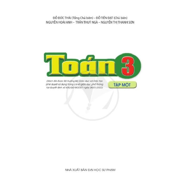 Toán lớp 3 tập 1 - Cánh Diều