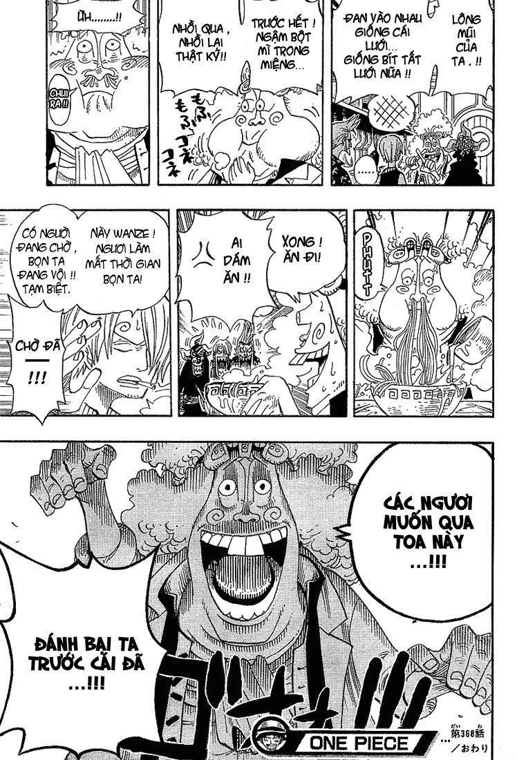 đảo hải tặc - one piece chapter 368 19