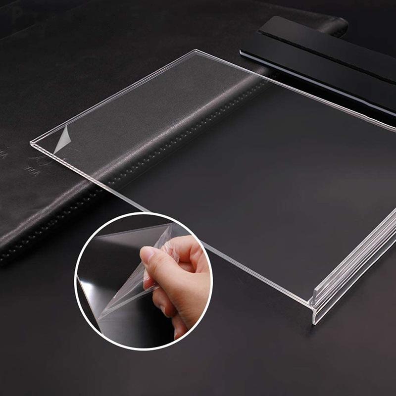 Standee A4, A5, A6. Standee mica để bàn QR, bảng giá sản phẩm...Trong suốt 2 mặt - Hàng đẹp