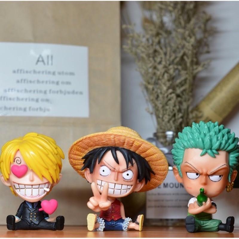 Mô hình Chibi Băng Mũ Rơm - One Piece