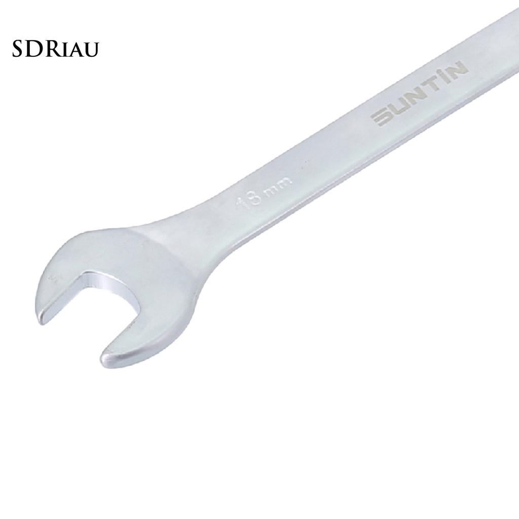 PEMG Portable Combination Wrench Practical Combination Ring Open End Spanner High Hardness for Automobiles