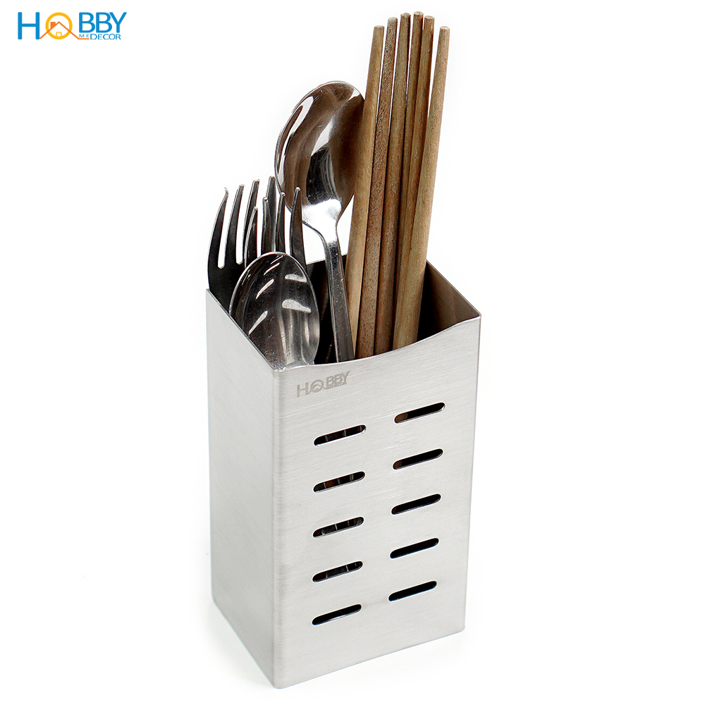 Ống đũa Inox 304 dán tường gạch men Hobby Home Decor OD2 kèm keo dán - không rỉ sét