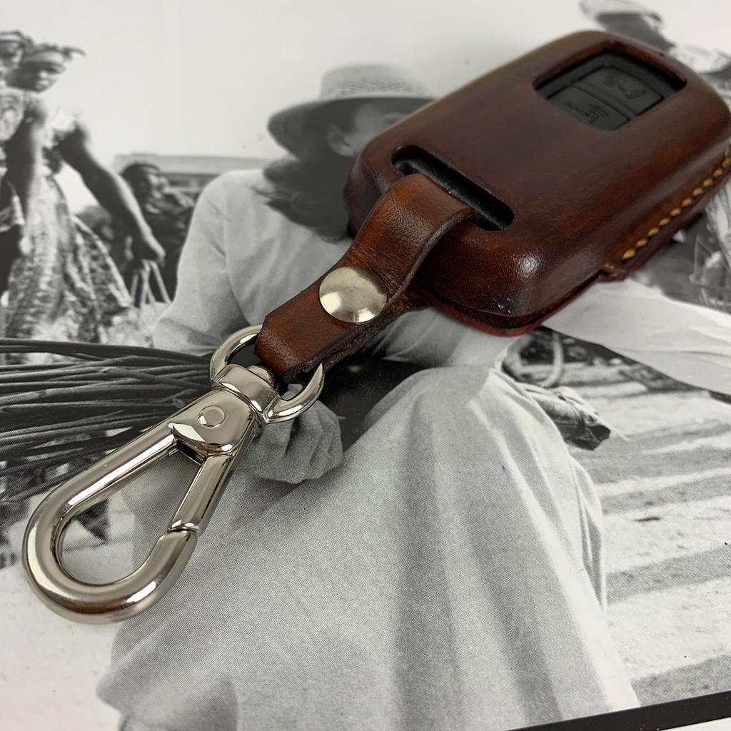 Bao khóa cho LEAD - H.o.n.d.a - đồ da thủ công - màu nâu - da bò nhập khẩu DT281