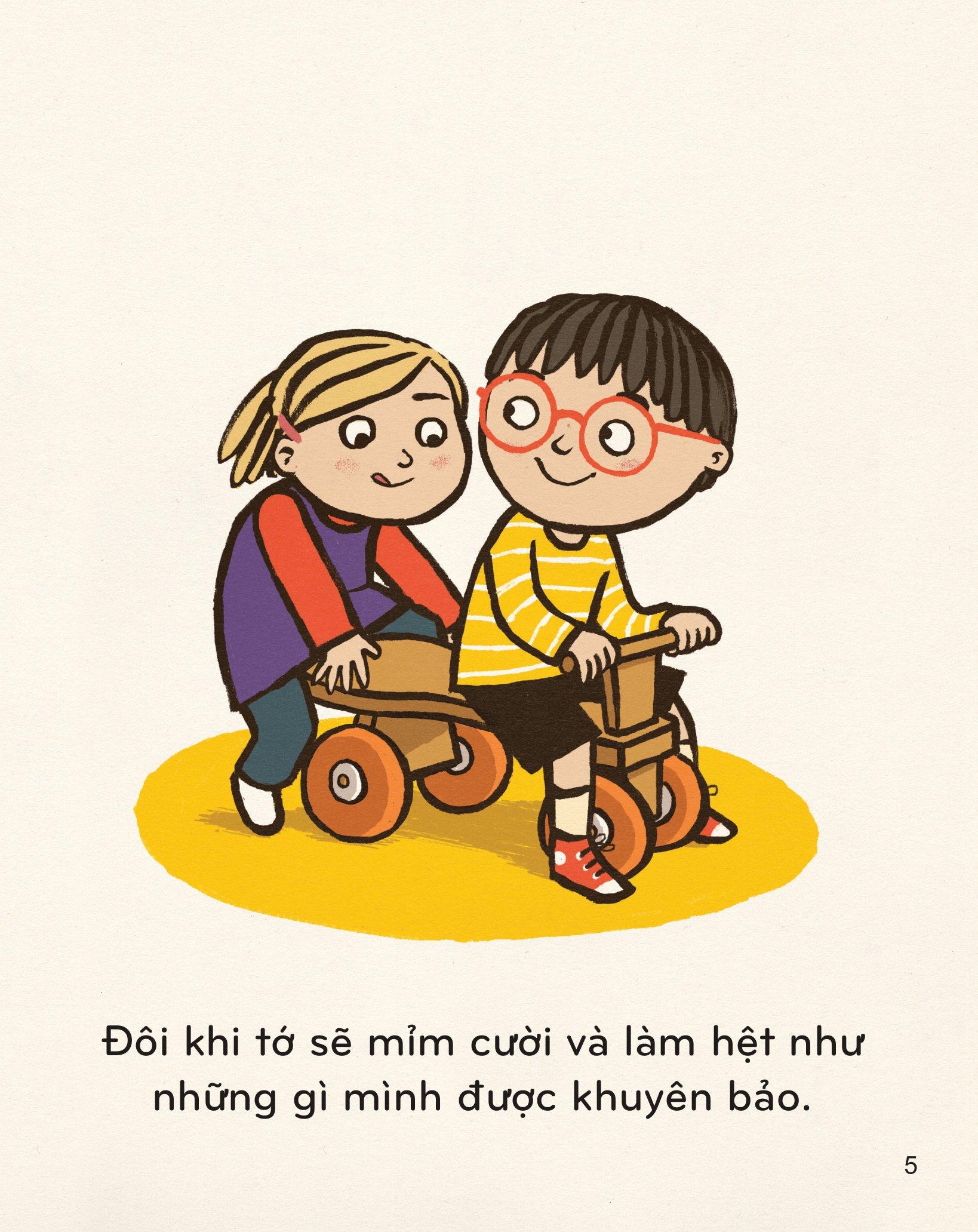 Cùng Con Học Cách Làm Chủ Cảm Xúc - Đôi Khi Tớ Không Muốn
