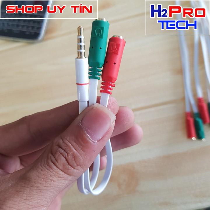 Cáp chia Tai Nghe 3.5 ra Mic và Loa - Jack Chia (Gộp) Cổng Tai Nghe- Loại đẹp