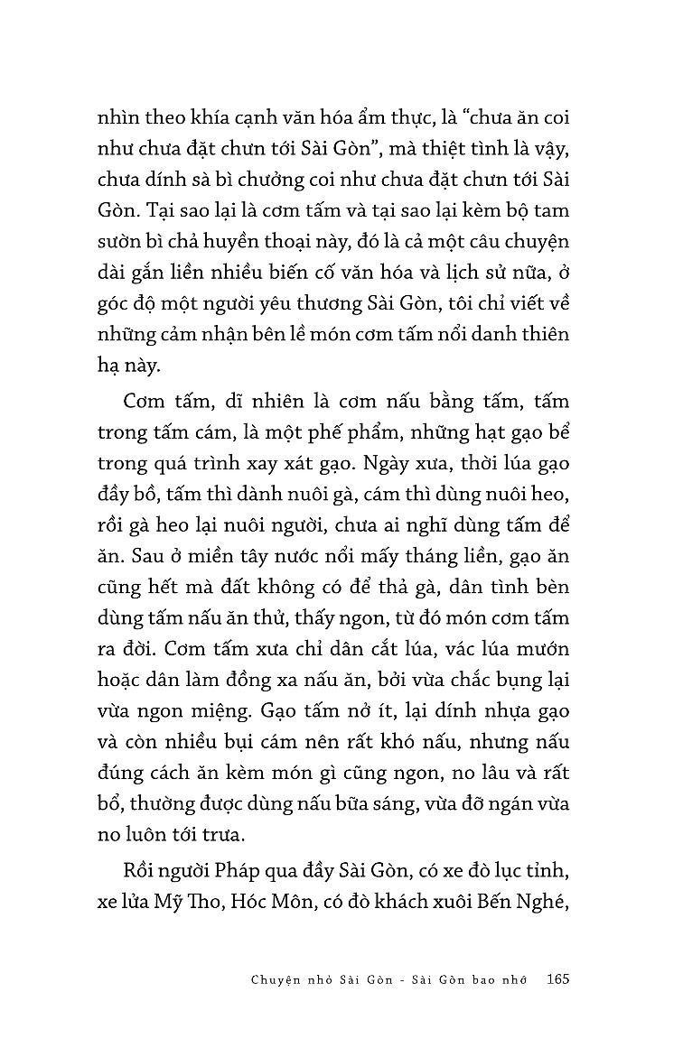 Sách Chuyện Nhỏ Sài Gòn Bao Nhớ