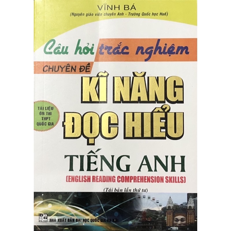 ￼Sách - (Combo 2 cuốn) Câu Hỏi Trắc Nghiệm Chuyên Đề Kĩ Năng Đọc Hiểu + Ngữ Pháp Tiếng Anh