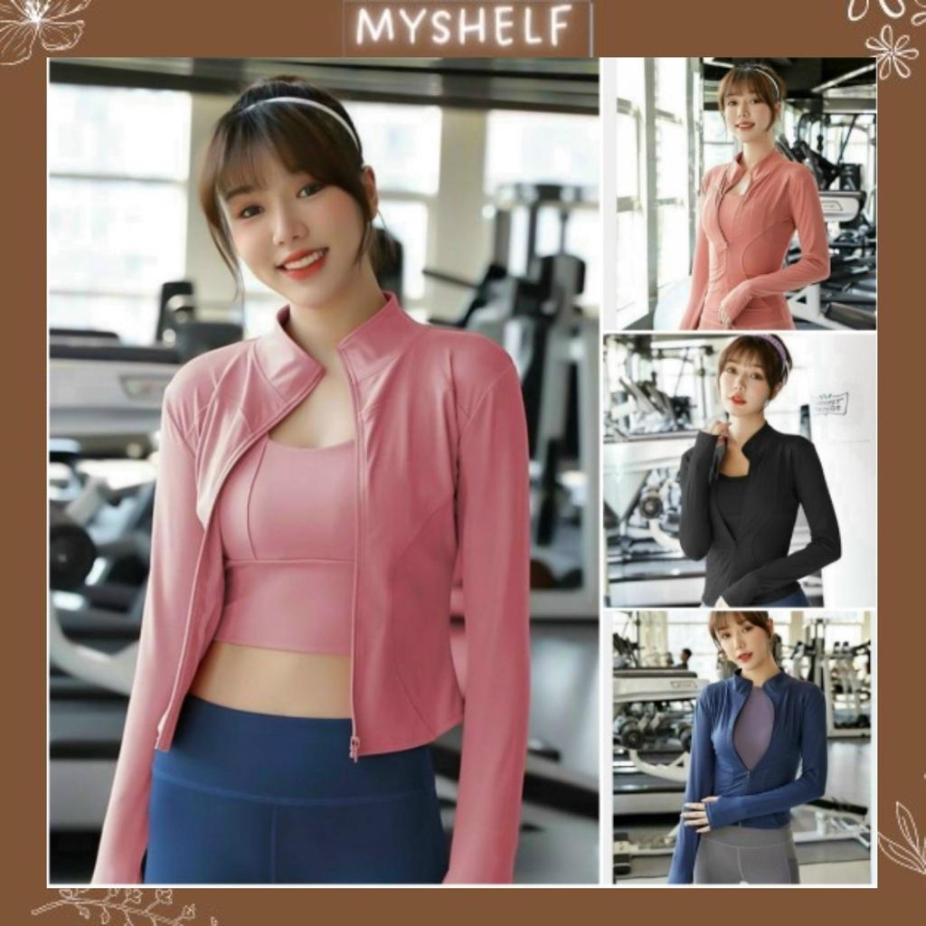 M237. Áo khoác nữ tập gym, yoga, yumba cá tính - đồ tập gym nữ cao cấp