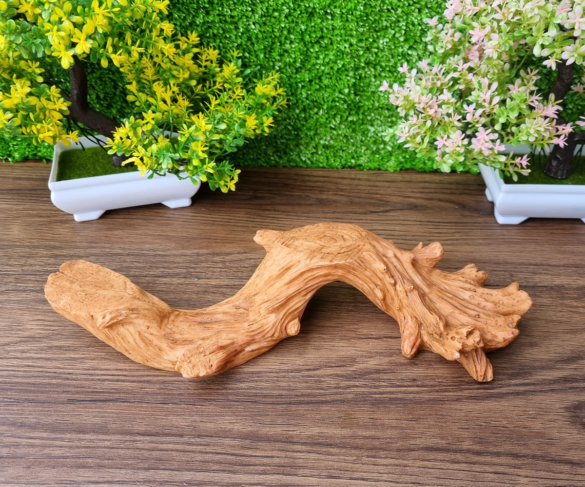 Chân đế giả gỗ hình gốc cây trang trí