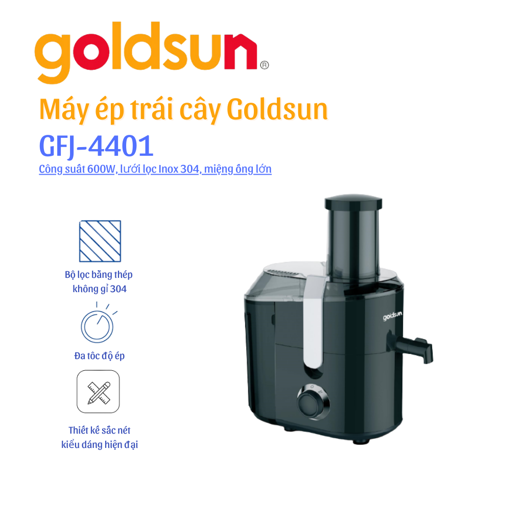 Máy ép trái cây Goldsun GFJ4401 - Hàng chính hãng