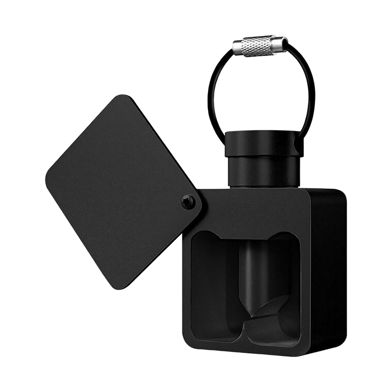 Medicine Storage Box with Pill Cutter Bottle Pill Pendant Necklace for Home Use Capsule