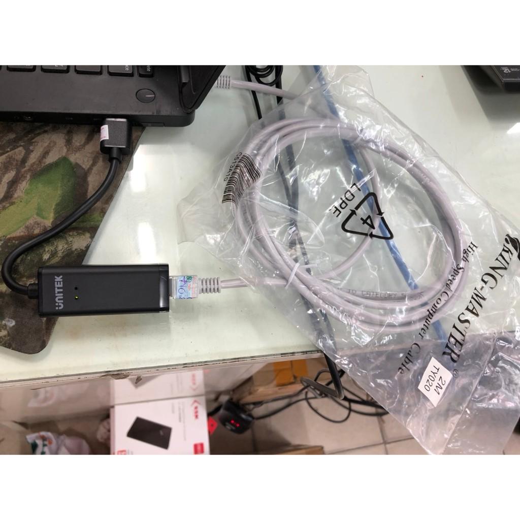 USB Ra Lan UNITEK Y1468 .Cáp USB 2.0 - Hàng Chính Hãng