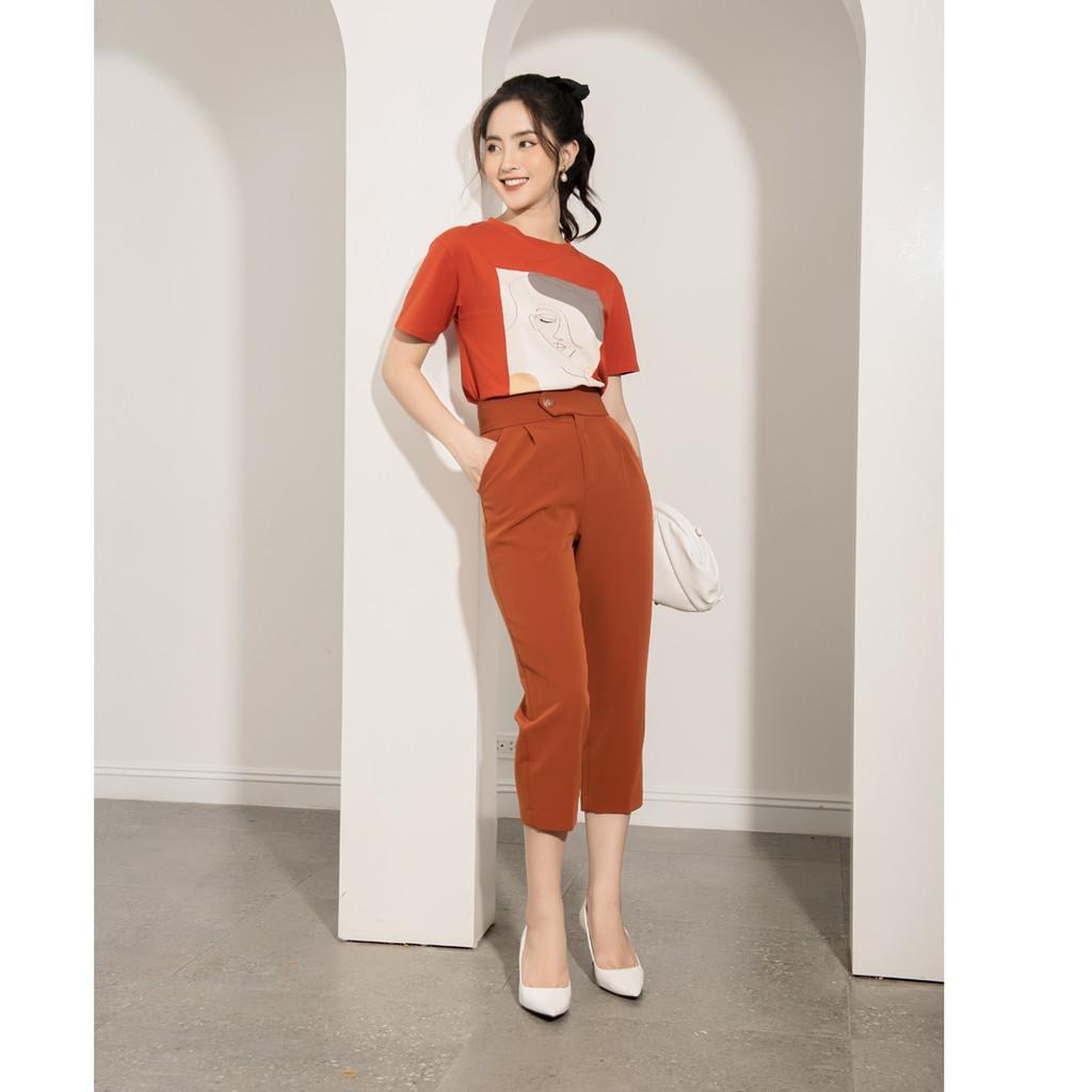 Quần Baggy 2 ly xếp cạp cao bản to cao cấp