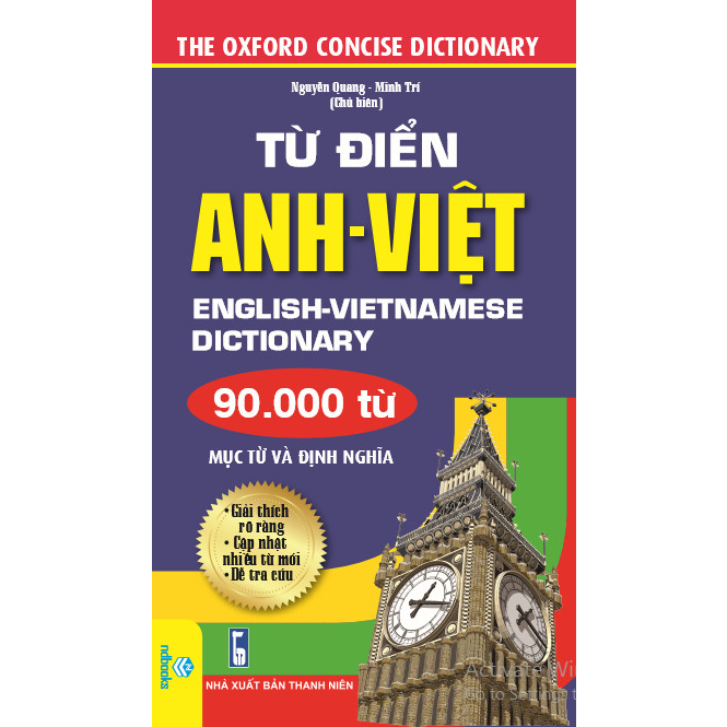 Từ điển Anh - Việt - 90.000 từ