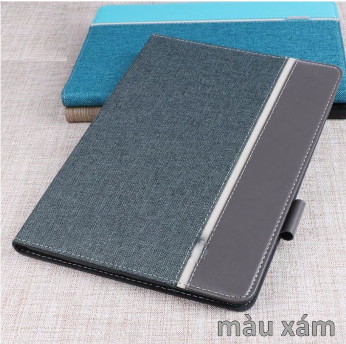 Bao da bọc vải jean cao cấp cho iPad Gen 7 / Gen 8 / Gen 9