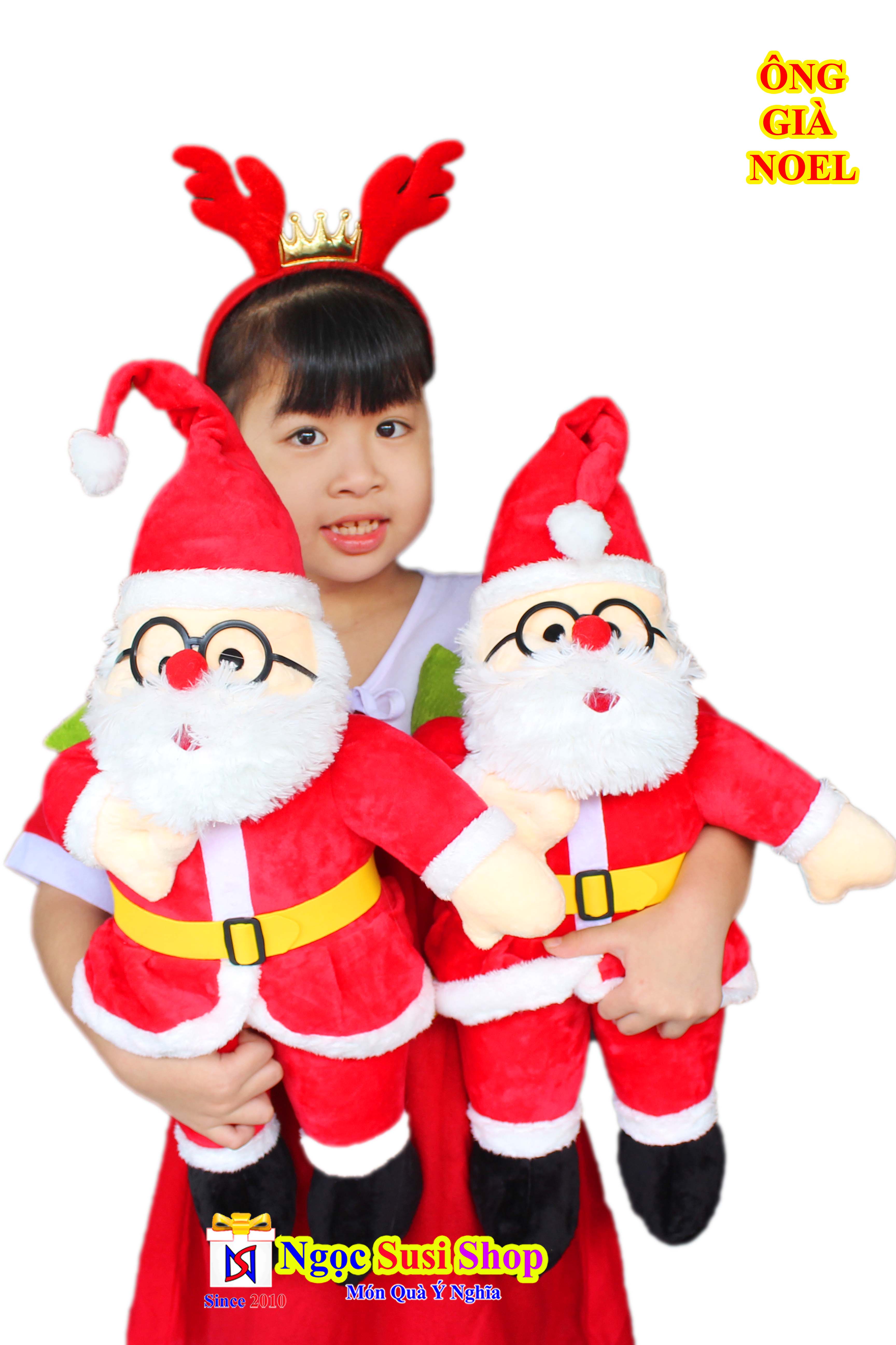 GỐI ÔM ÔNG GIÀ NOEL SIÊU MỊN [CỰC ĐẸP