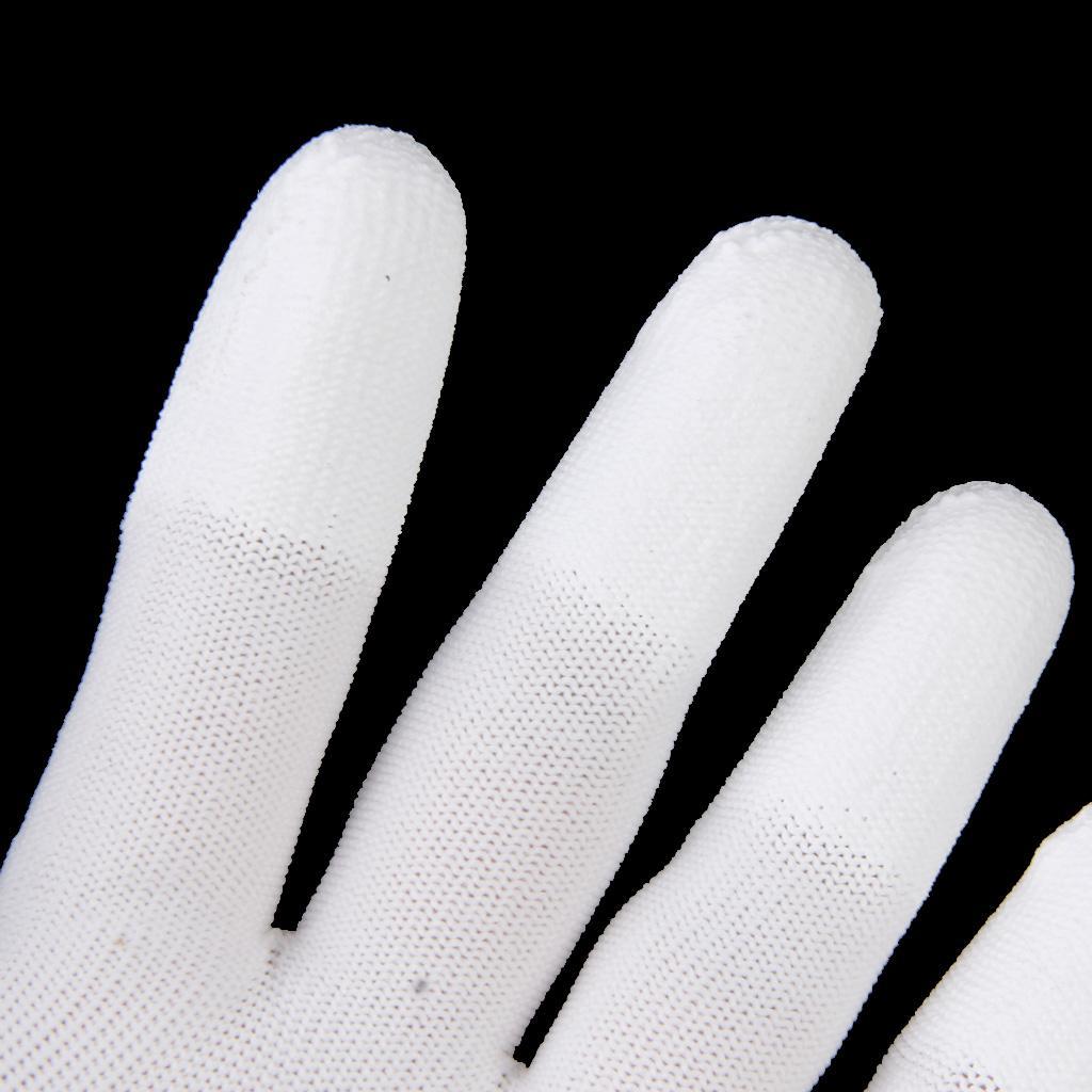 1 Pair Nylon Quilting Gloves for Machine Quilting Sewing Work Gloves Size M