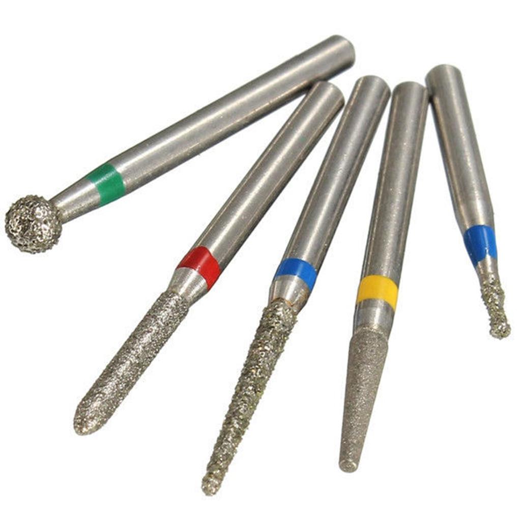 50pcs  FG Diamond Tapered Ball End Burs For High Speed Handpiece