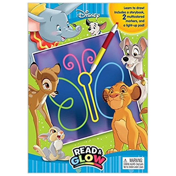 Disney Animals Read &amp; Glow