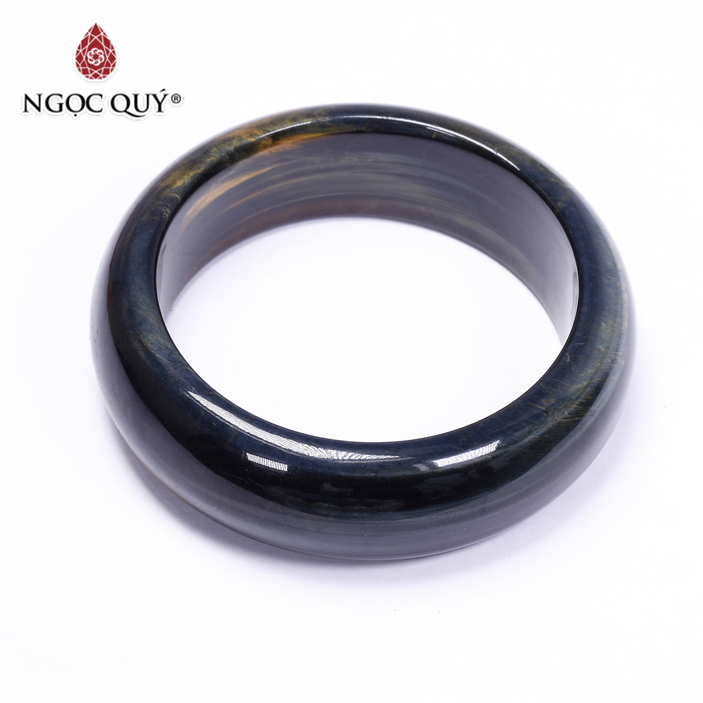 Vòng thạch anh mắt hổ liền khối - Ngọc Quý Gemstones