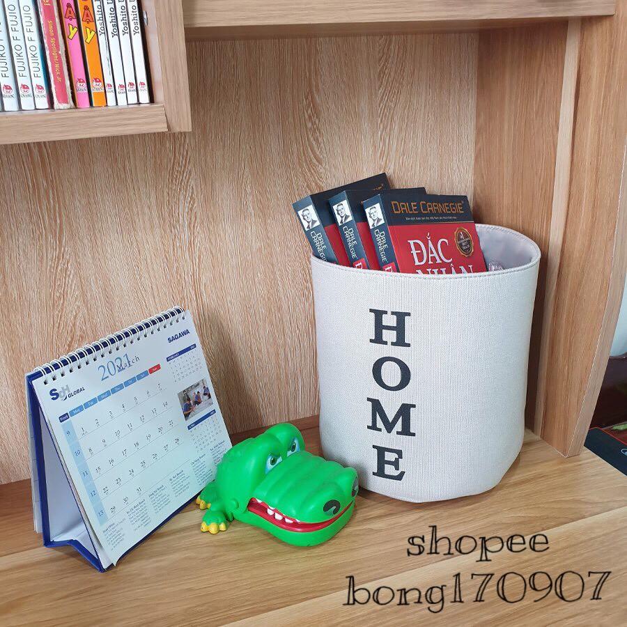Giỏ vải đựng đồ 3 lớp tiện gọn chống thấm phong cách Bắc Âu lạ mắt
