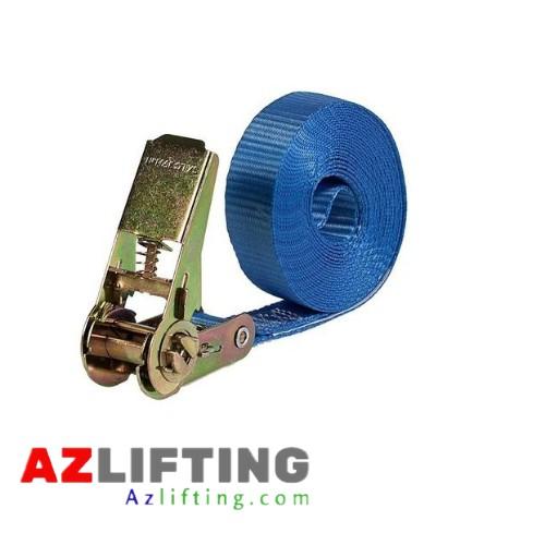 Dây chằng hàng 25mm 3-8 mét (không móc) dây xanh