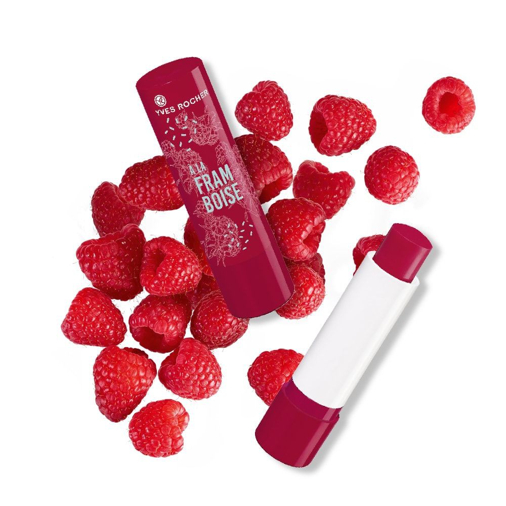 Son Dưỡng Môi Chiết Xuất Từ Quả Mâm Xôi Yves Rocher Raspberry Lip Balm 4.8g