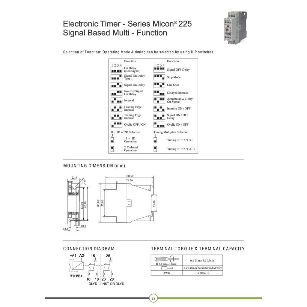 Timer điện tử đa chức năng 2A8DT6