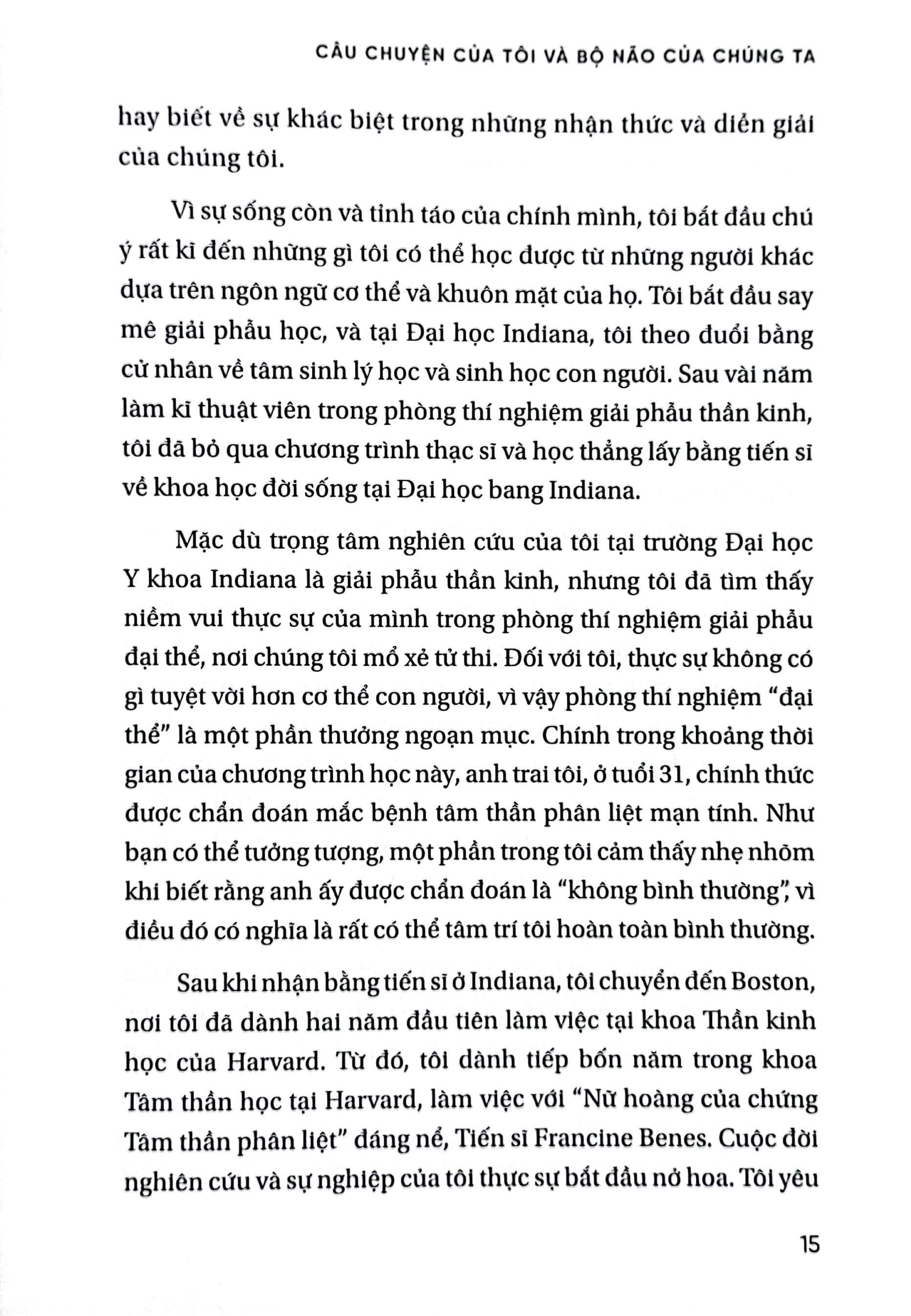 Sống Trọn Não Bộ - Giải Phẫu Sự Lựa Chọn Và Bốn Nhân Vật Thúc Đẩy Cuộc Đời Chúng Ta