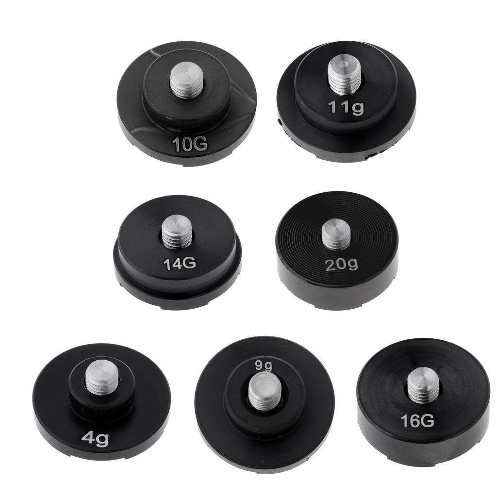 3-7pack Aluminum Alloy Golf Weight with Screw for Ping G30 Driver Head Clubs 4g
