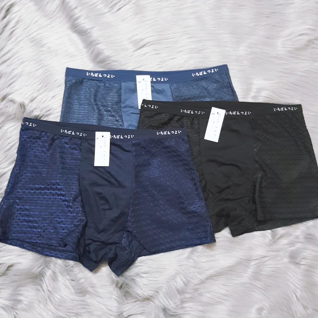 SET 6 CHIẾC QUẦN SỊP NAM THÔNG HƠI XUẤT NHẬT SIÊU THOÁNG MẪU TỐI MÀU