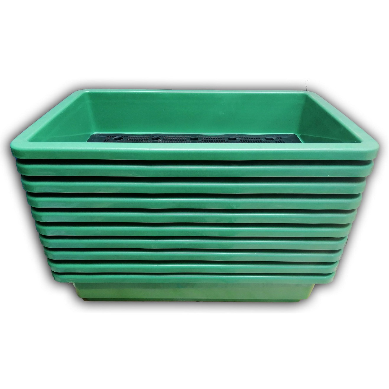 Combo 10 Khay Nhựa Trồng Rau Kích Thước 65 x 42 x 16 cm