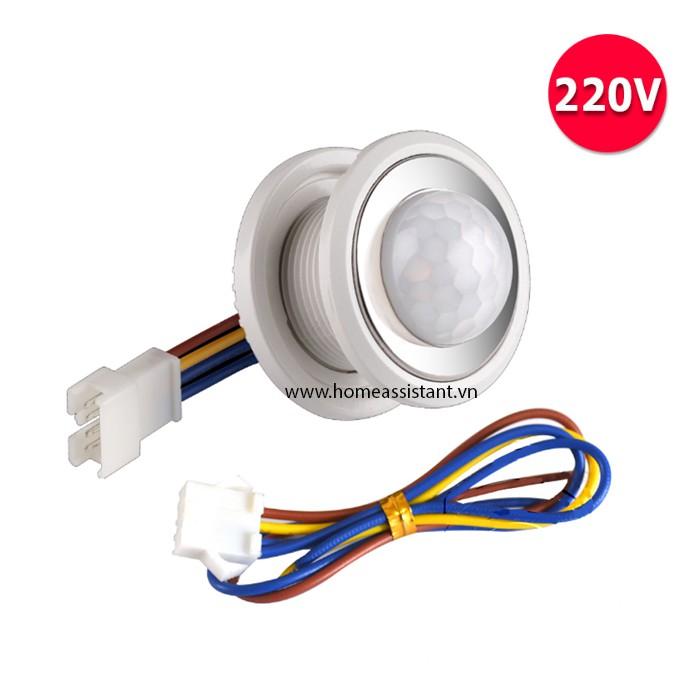 Công Tắc Chuyển Động Hồng Ngoại Bật Tắt Đèn Tự Động 220V PIR05