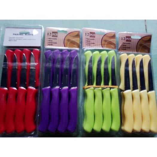 Bộ vỉ dao mini 12 cái, dao gọt hoa quả mini siêu bén
