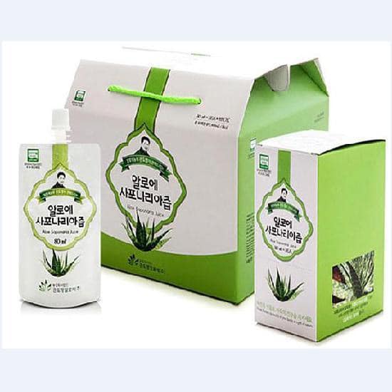 NƯỚC NHA ĐAM SAPONARIA HỮU CƠ HÀN QUỐC NGUYÊN CHẤT 100%