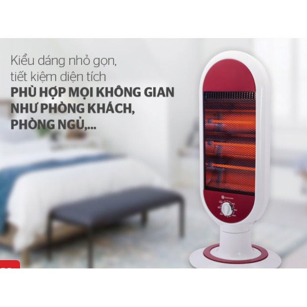 Đèn sưởi phòng tắm - Quạt sưởi gia đình 1200w - Máy sưởi