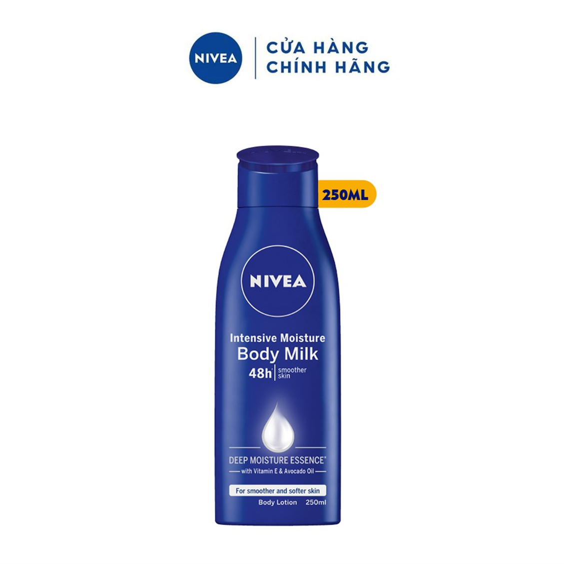 Sữa Dưỡng Thể NIVEA Dưỡng Ẩm Chuyên Sâu 250ml - 80201