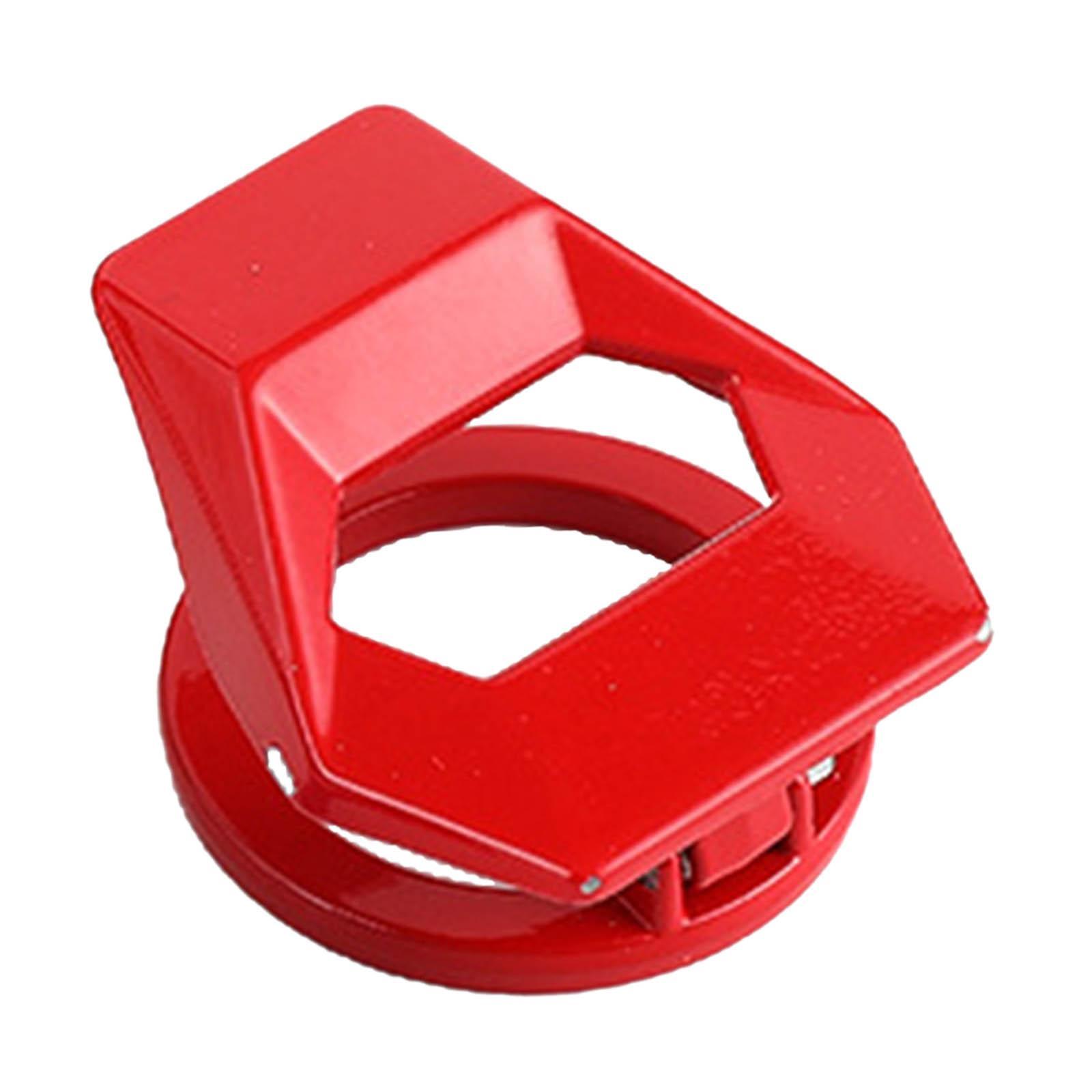 Car One Key Start Button Protective Cover, Made of High Quality Alloy Material Wear Resistant