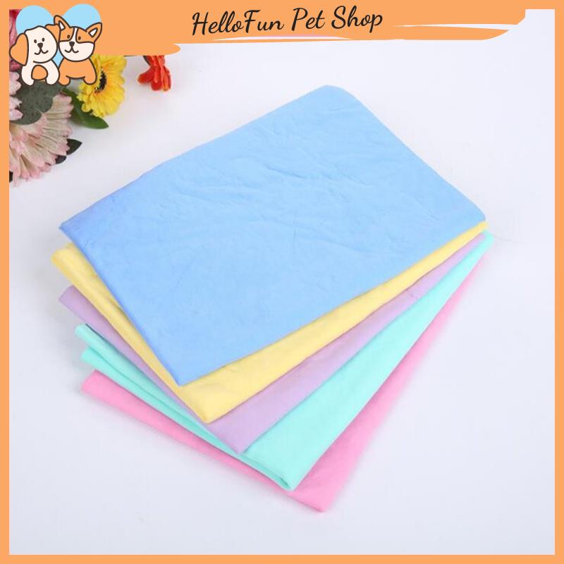 Khăn tắm cho chó mèo - Khăn tắm siêu thấm hút cho thú cưng