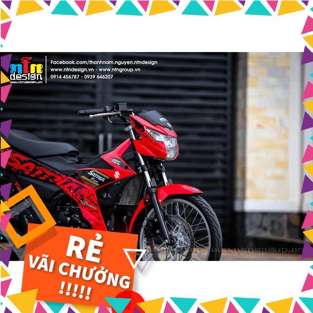 Tem Rời Raider FI Mẫu Zin Đỏ Đen