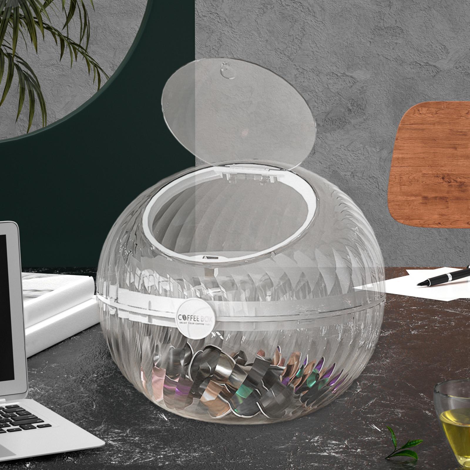 Coffee Pod Holder Storage Coffee Bar Accessories Tea Holder Rack Tabletop Storage Tea Bags Organizer for Spice Sweeteners Closets Pantry