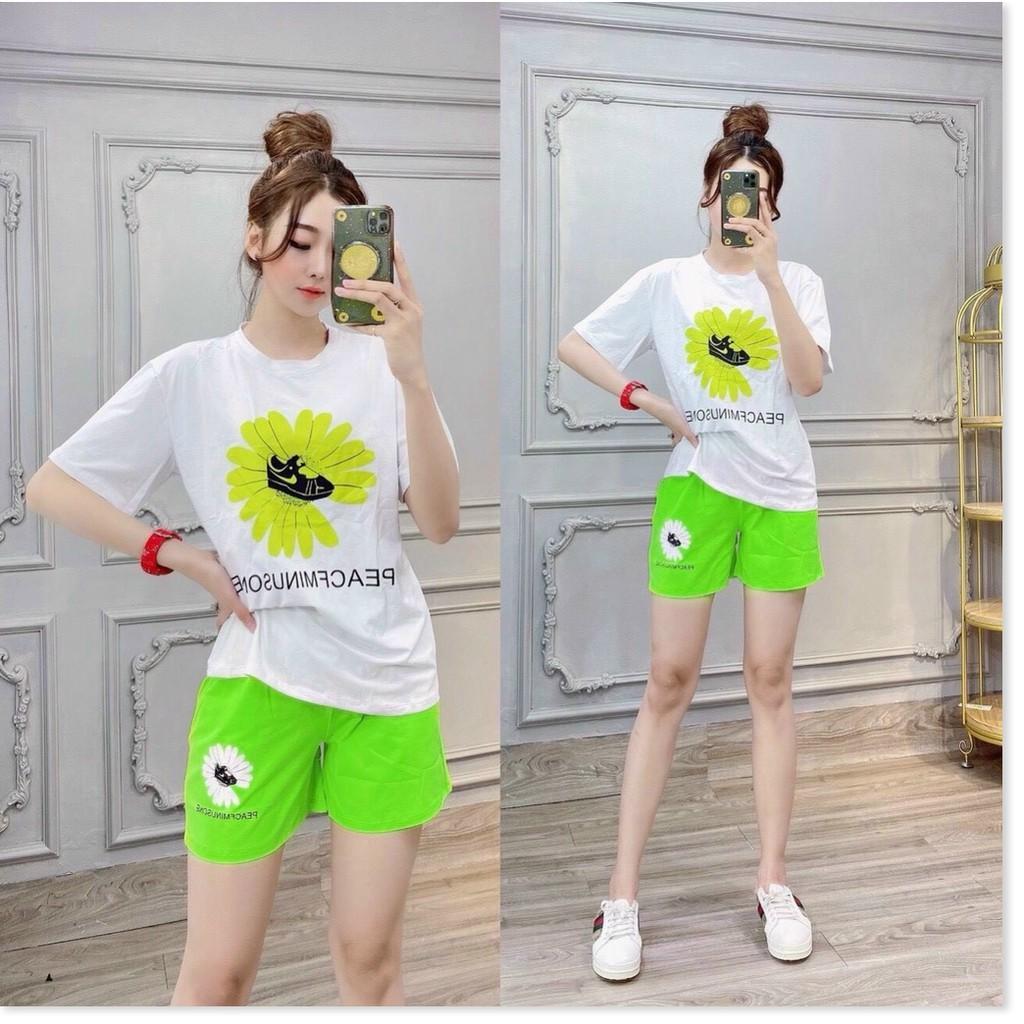 Set bộ đồ mặc nhà thun cotton nữ cực đẹp