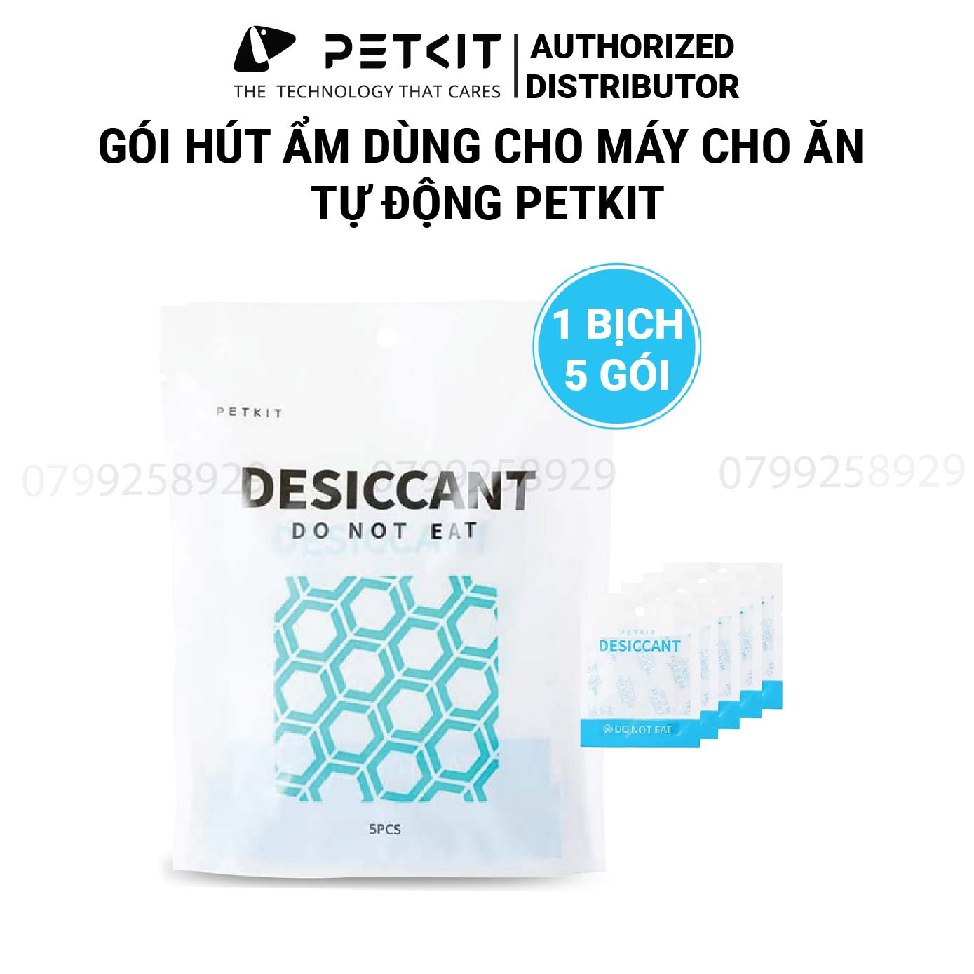 Gói Hút Ẩm PETKIT Dùng Cho Máy Nhả Hạt, Máy Cho Mèo Ăn Tự Động Petkit