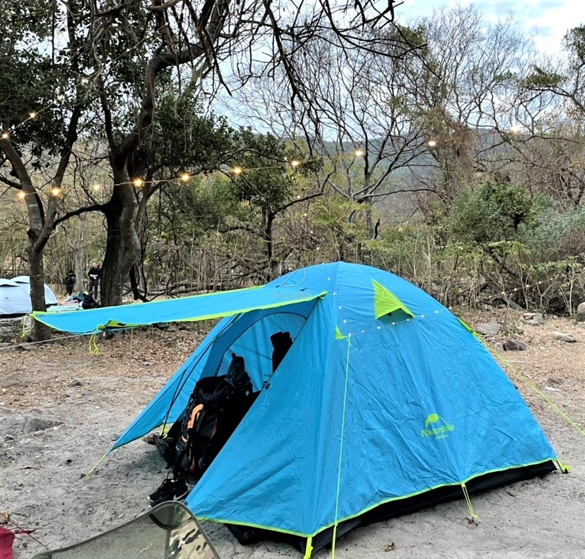 Lều Cắm Trại 4 Người & 2 Người Naturehike P-Series, Lều Dã Ngoại 2 lớp chống nước, UV 50+, 2 cửa,Khung nhôm - ĐI OUTDOOR