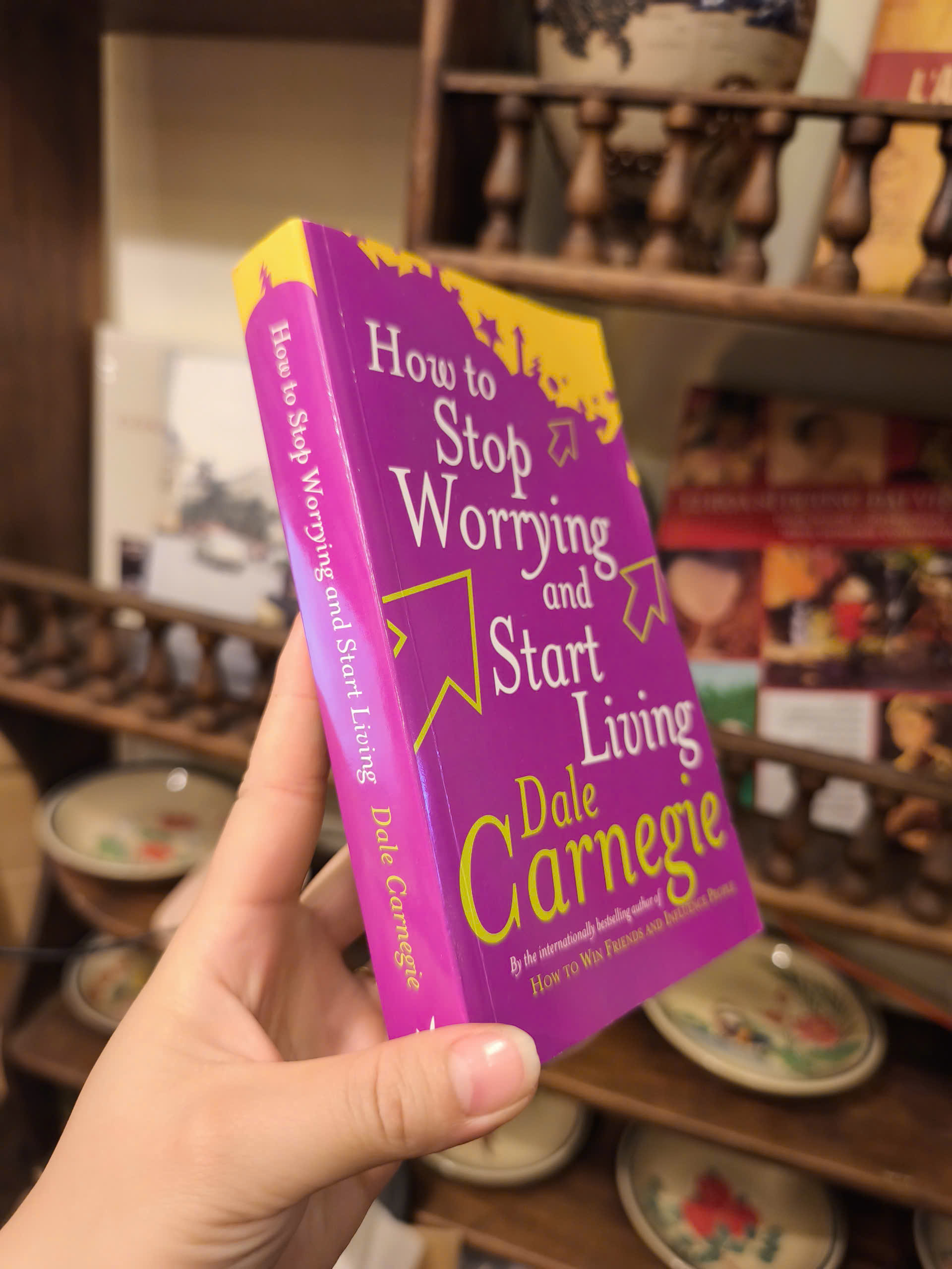 Sách - How To Stop Worrying and Start Living by Dale Carnegie - Self Help/Nonfiction/Psychology