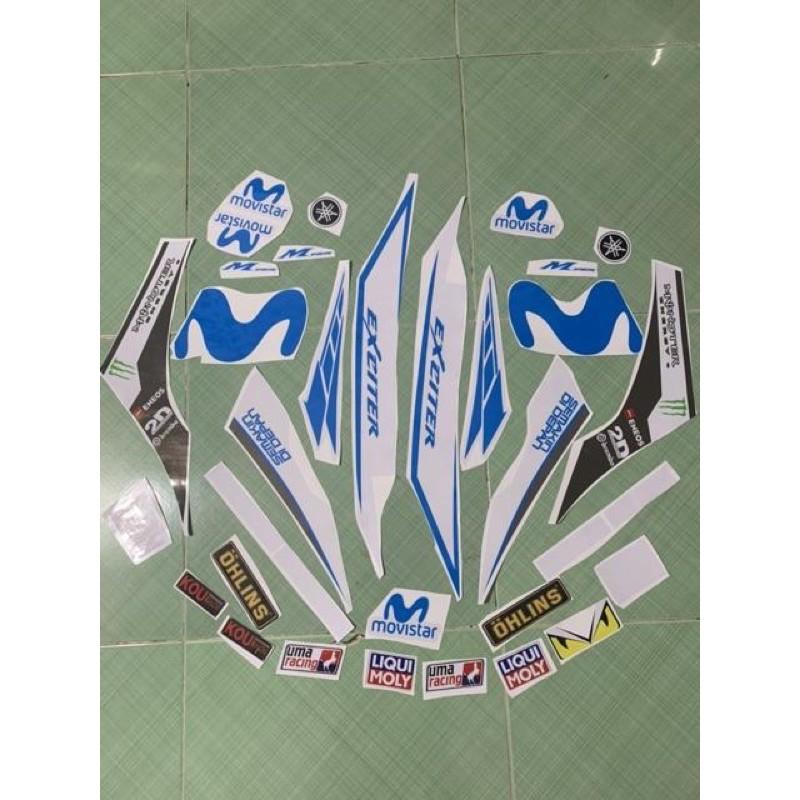 Tem exciter xanh dương