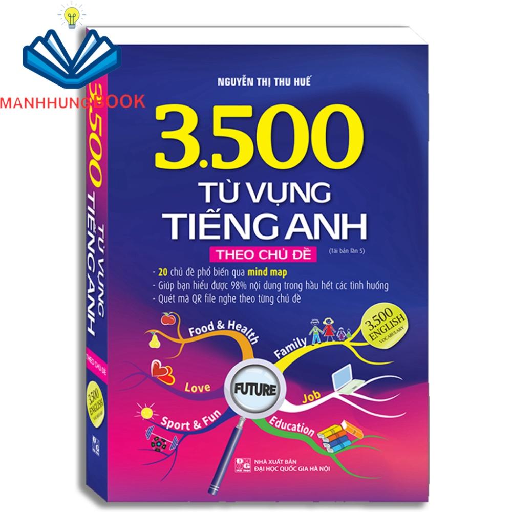 Sách - 3500 từ vựng tiếng Anh theo chủ đề (sách màu)