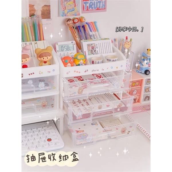 Tủ nhựa đựng đồ decor bàn học,đừng đồ mĩ phẩm